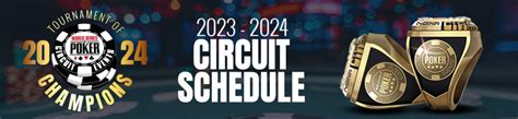 wsop circuit 2023 2024 schedule