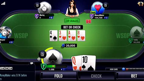 wsop poker games online