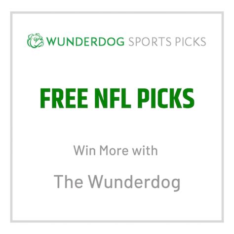 wunderdog free nfl picks