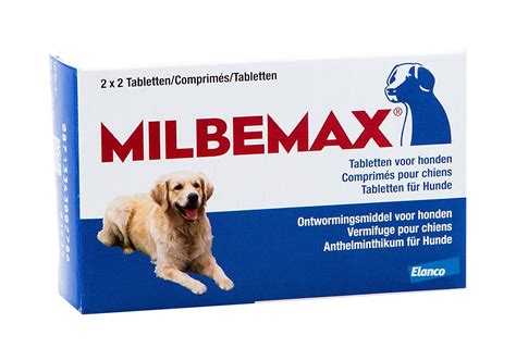 Milbemax Kleine & große Hunde Milbemax Wurmkur Hund Kaufen Petduka.de