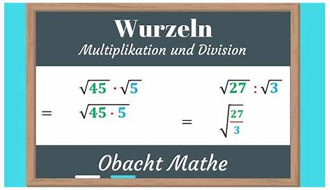 Wurzeln multiplizieren - Mathe Aufgaben und Übungen - YouTube