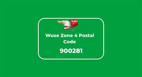 wuse zone 4 zip code