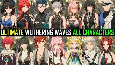 wuthering waves all 5 star characters