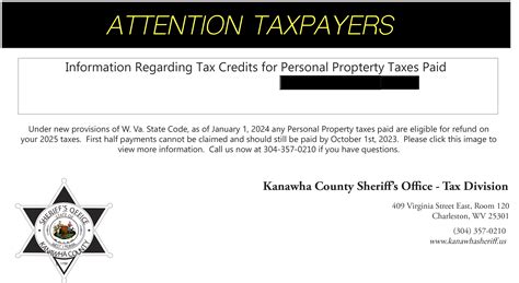 Wv Kanawha County Sheriff Tax
