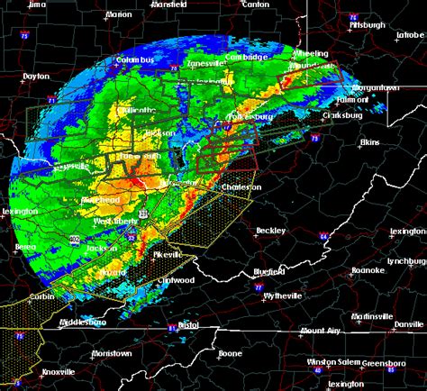 wv weather radar map