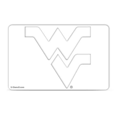Wvu Printable Stencil