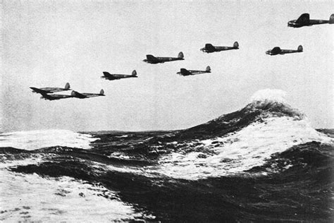 ww2 planes in english channel
