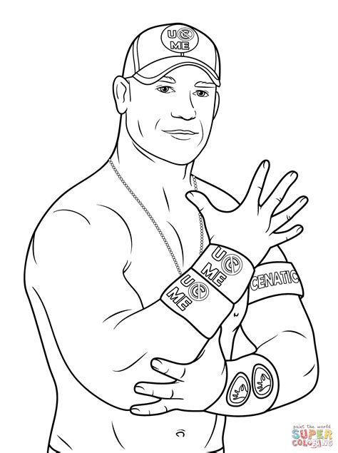 Wwe Coloring Pages Games at GetDrawings Free download