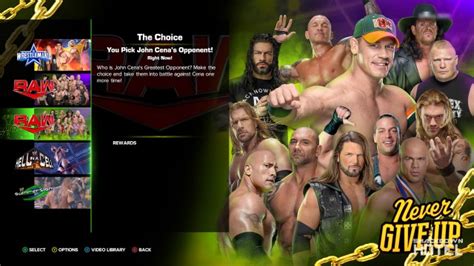 wwe 2k23 the choice