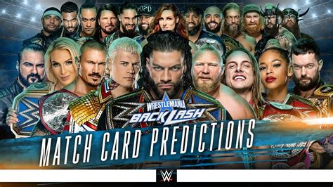 wwe backlash 2022 card