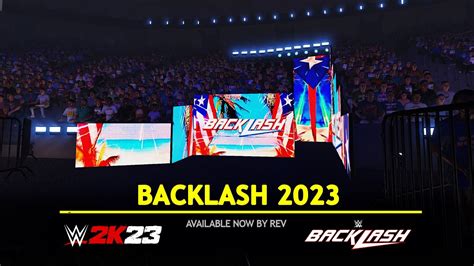 wwe backlash 2023 stage