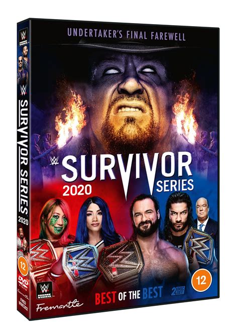 wwe survivor series 2023 dvd release date
