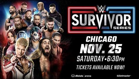 wwe survivor series 2023 tickets