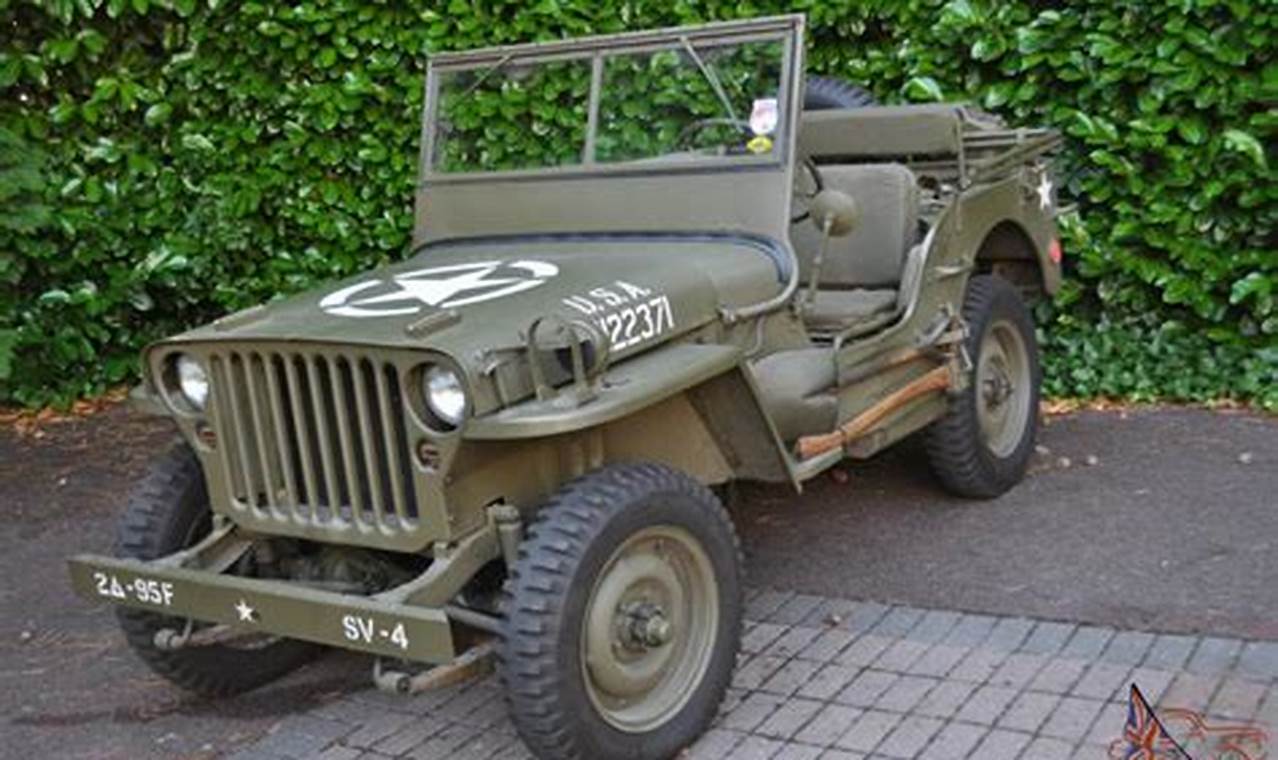 wwii jeep for sale