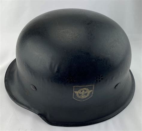 wwii german police helmet