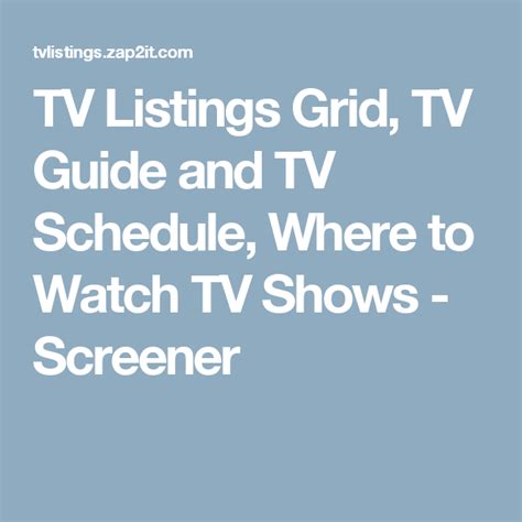 wwmt tv listings grid