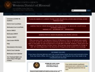 Western District of Missouri United States Courts