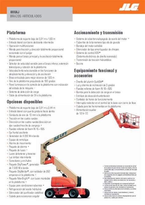 JLG Lift 1930ES 2030ES 2630ES 2646ES 3246ES Operation and Safety Manual PDF