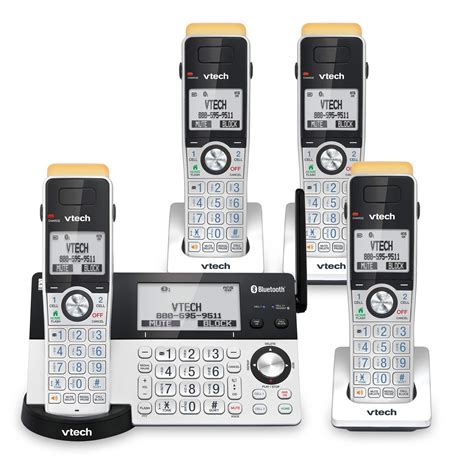 VTech VA17241BK Dect 6.0 Teléfono inalámbrico con contestador e