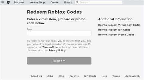 www.Roblox.com Redeem Gift Cards