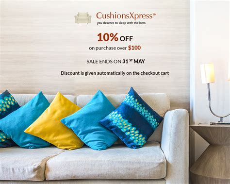 Www.cushionsxpress Promo Code