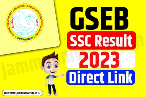 www.gseb.org 10th result 2023