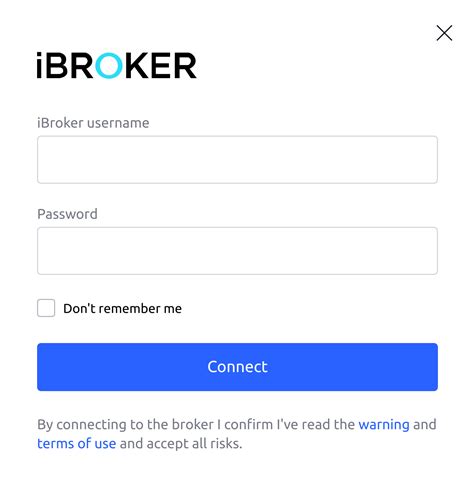 www.ibroker.com login