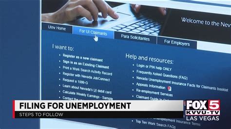 www.unemployment benefits.com login las vegas