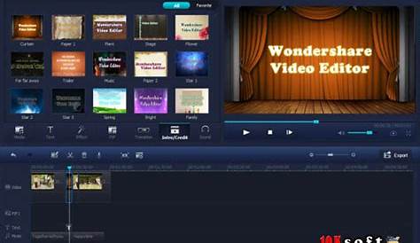 Wondershare Video Editor Download