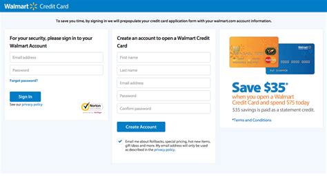 www.walmart credit card application.com