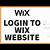 www.wix.com login page