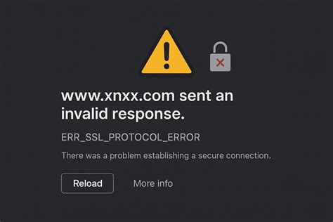 Wwwxnxxcomment An Invalid Response Errsslprotocolerror