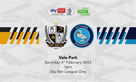 wycombe wanderers vs port vale h2h