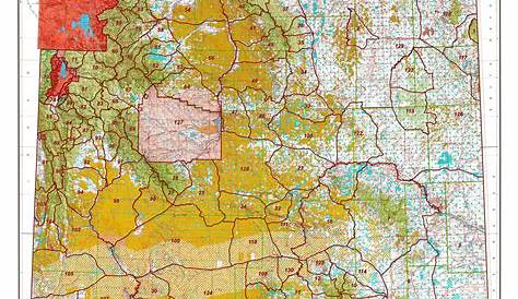 Wyoming ELK GMU 41 Map MyTopo
