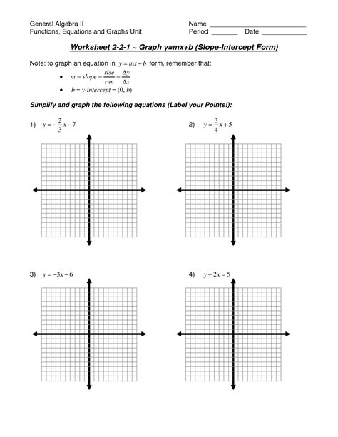 17 Best Images of Graph Using Intercepts Worksheets Algebra 1