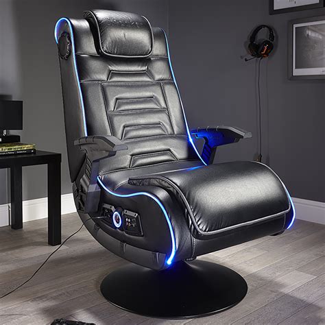 XRocker Evo Pro 4.1 MultiStereo Sound Gaming Chair with LED RGB Edge