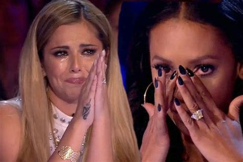 x factor judges crying