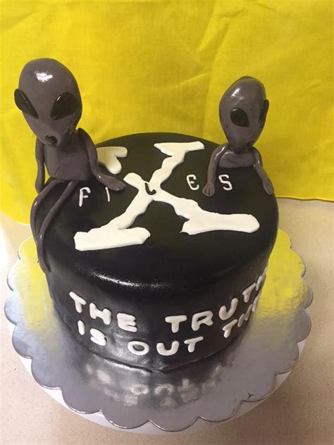 X Files Cake Topper