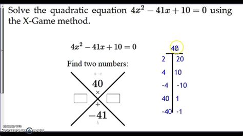 X Game Math Solver