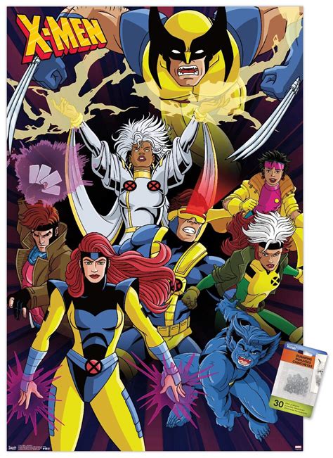 x men poster comic