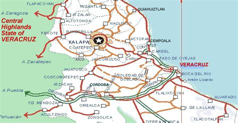 xalapa veracruz mexico map