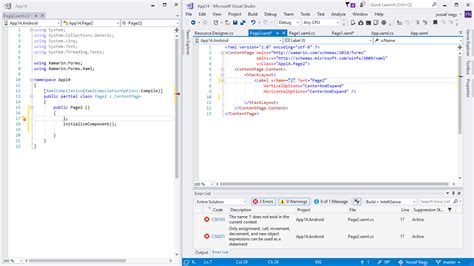 Xamarin Access Control In Code Behind