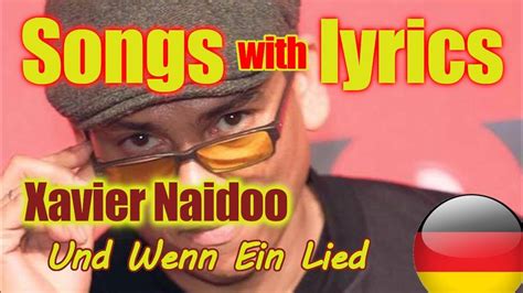 xavier naidoo aktuelles lied youtube