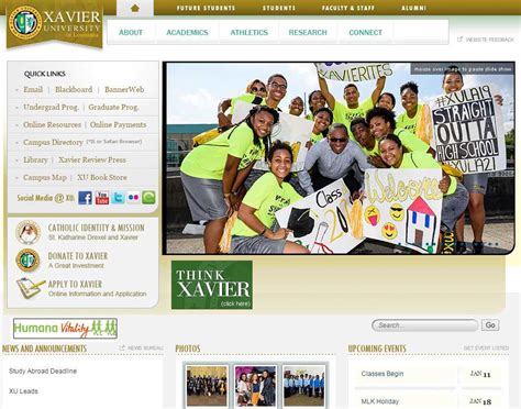 xavier university new orleans application