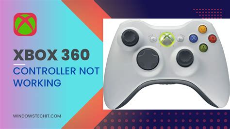 Xbox 360 Controller Pc Not Working