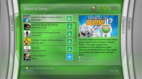 Xbox 360 Game Archive