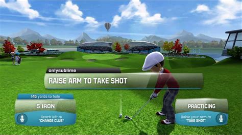 Xbox 360 Golf Kinect