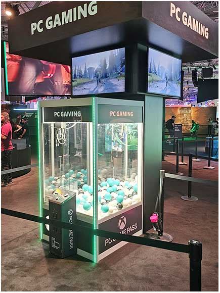 Xbox Claw Machine