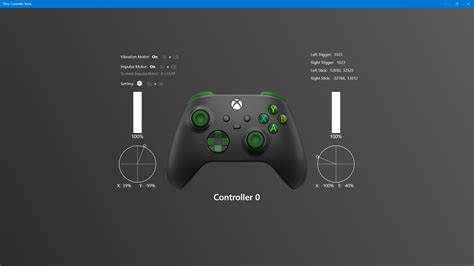 Xbox Controller Testing App