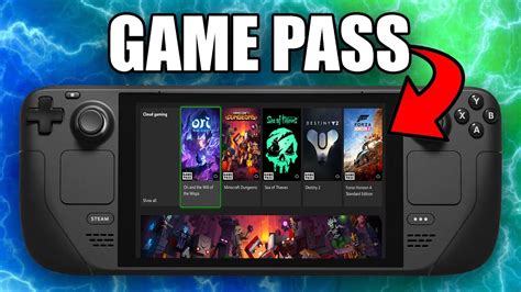 xbox game pass on steam deck youtube